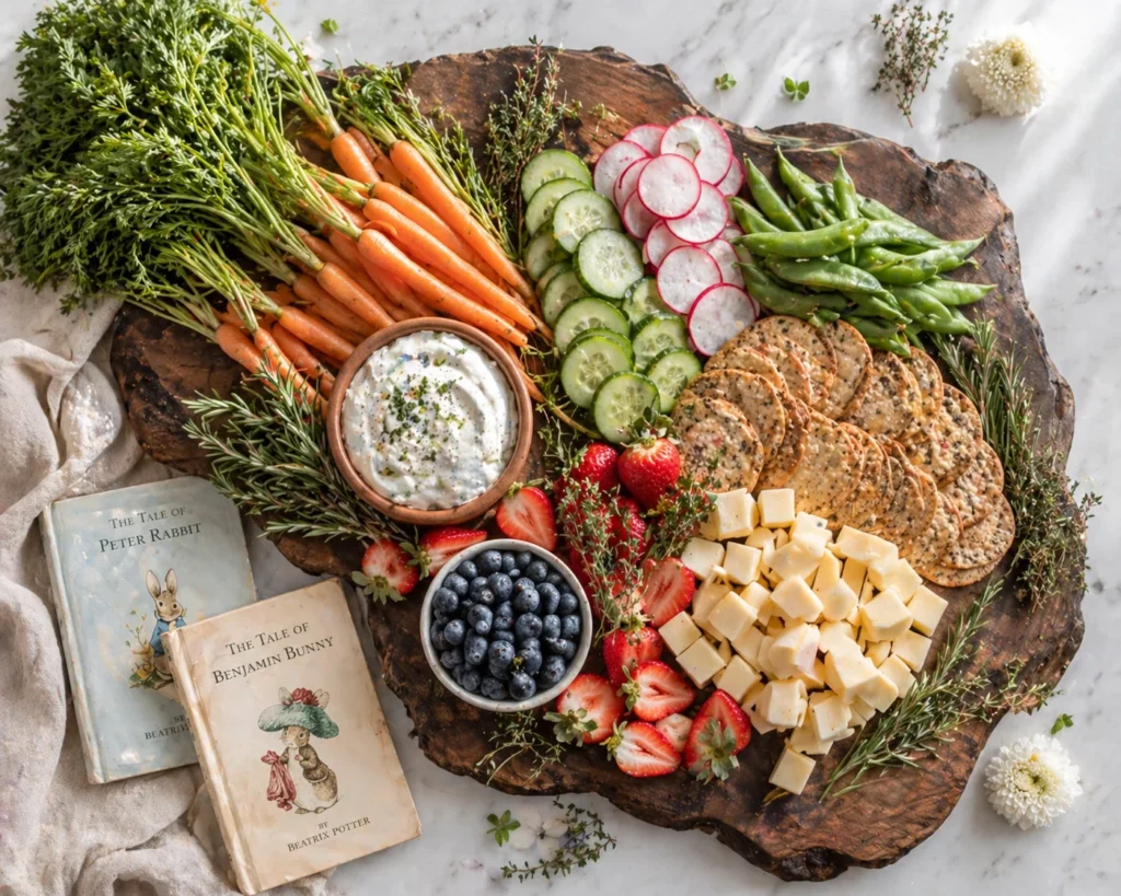 Peter Rabbit Charcuterie Board