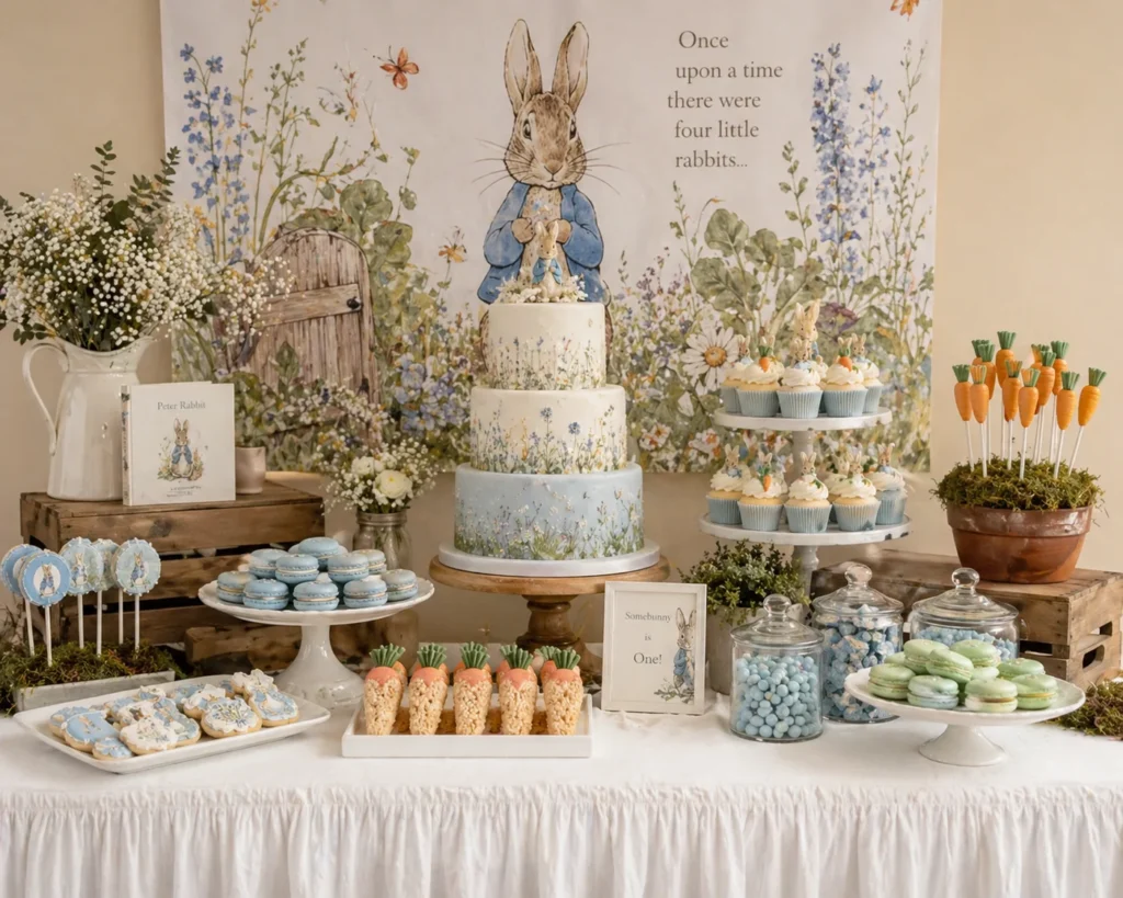 Peter Rabbit Dessert Buffet