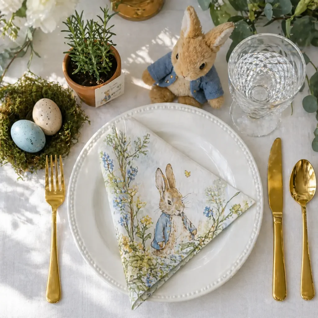 Themed Table Settings with Plush Details