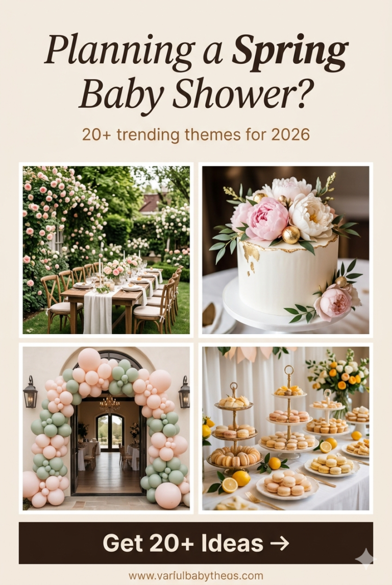Spring Baby Shower Themes