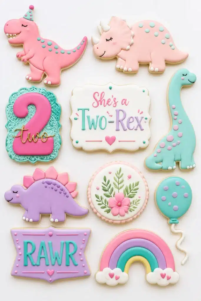 Two Rex  Dino-mite Birthday