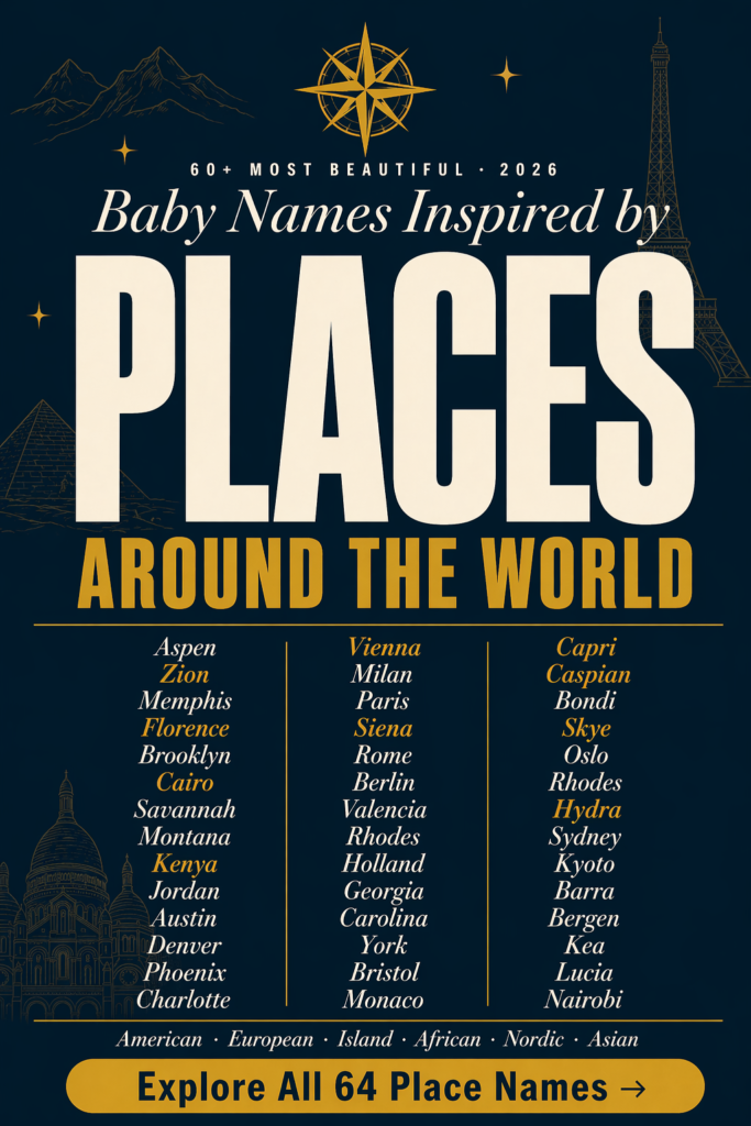 geographical baby names