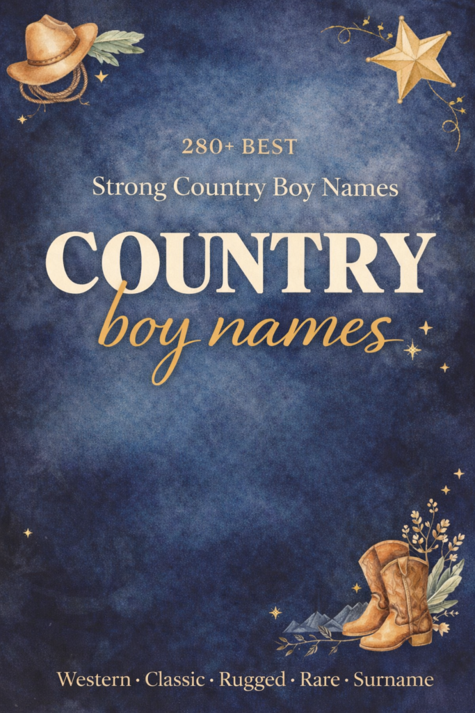 country boy names