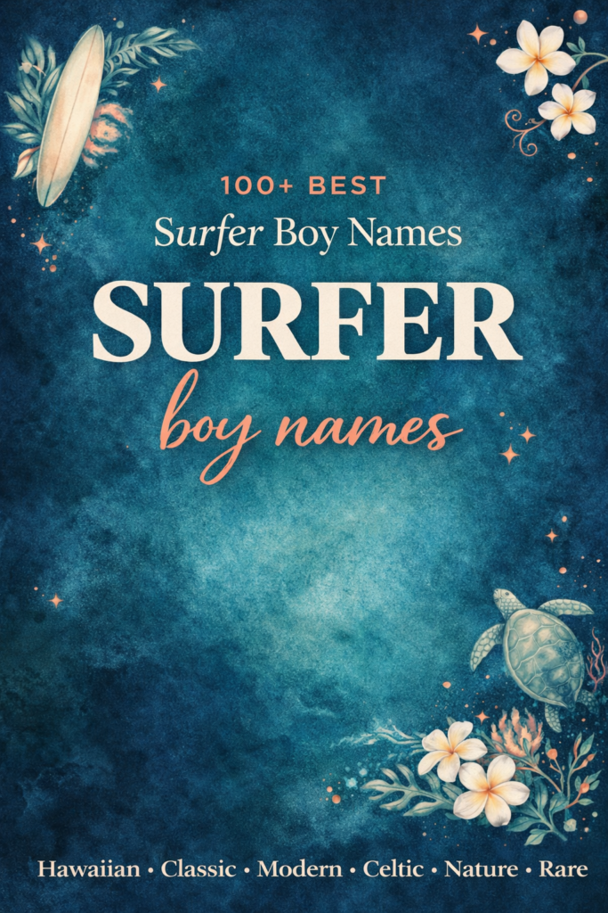 surfer boy names ideas