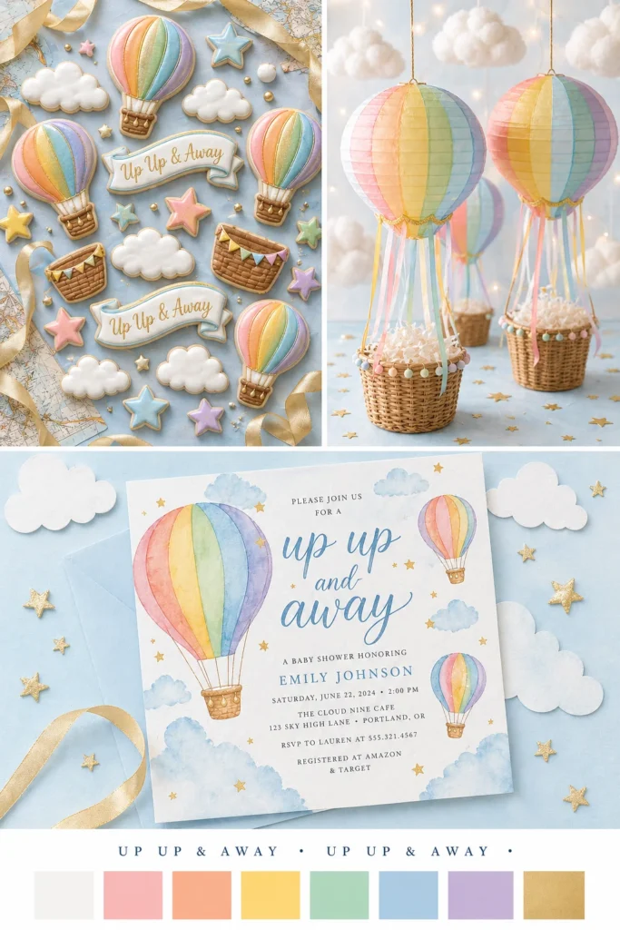 Up, Up & Away (Hot Air Balloon Theme)