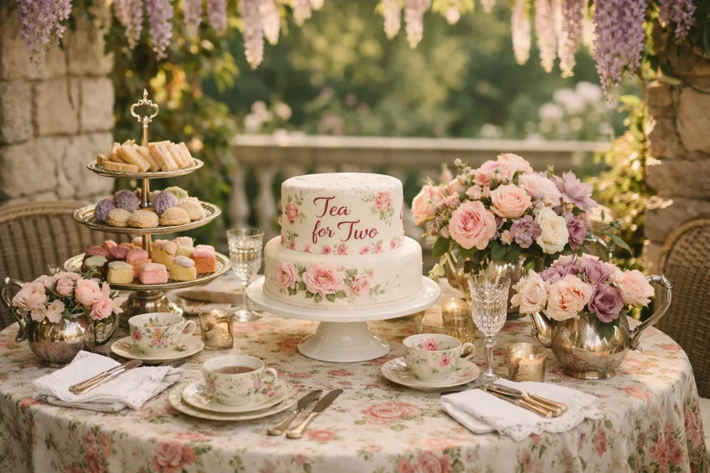 tea party baby shower theme