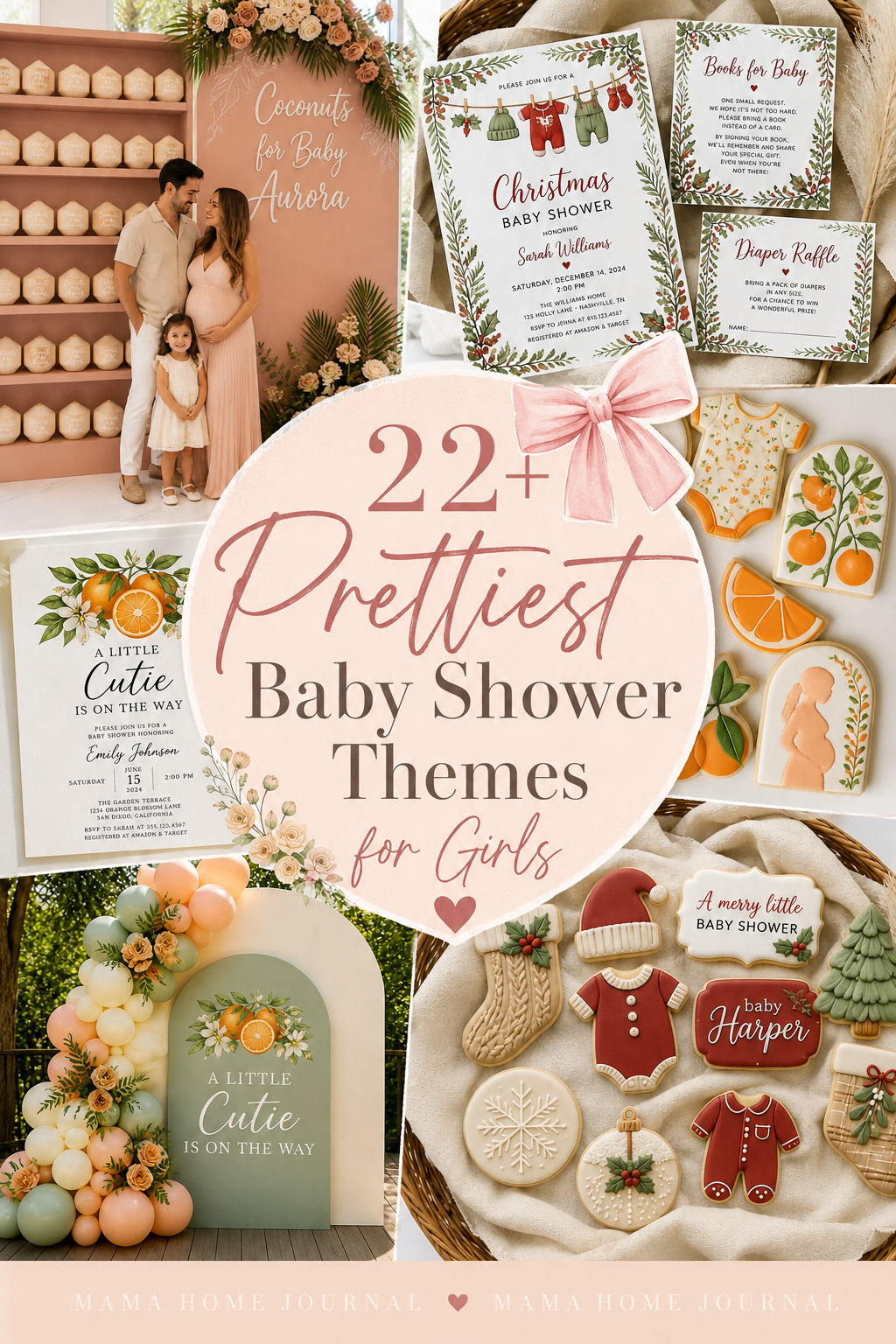 Cutest Baby Shower Themes for Gils