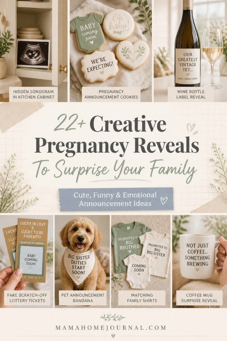 Pregnancy Announcement Ideas for Family