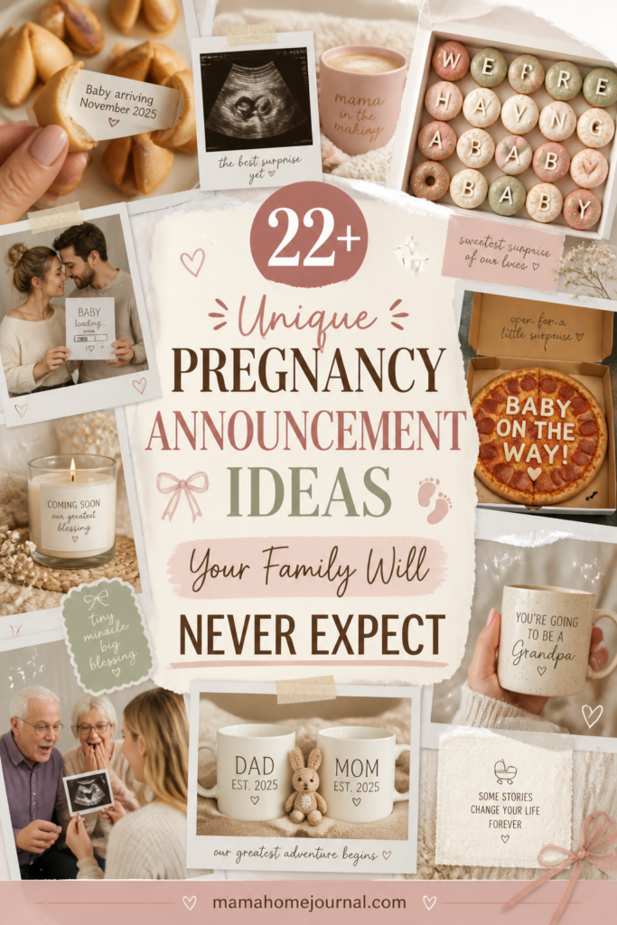 Unique Pregnancy Announcement to Family Ideas