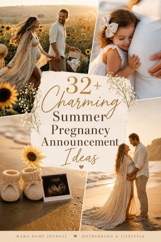 Summer Pregnancy Announcement Ideas for 2026