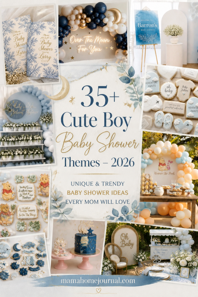35+ Creative Boy Baby Shower Themes Everyone Will Talk About 😂