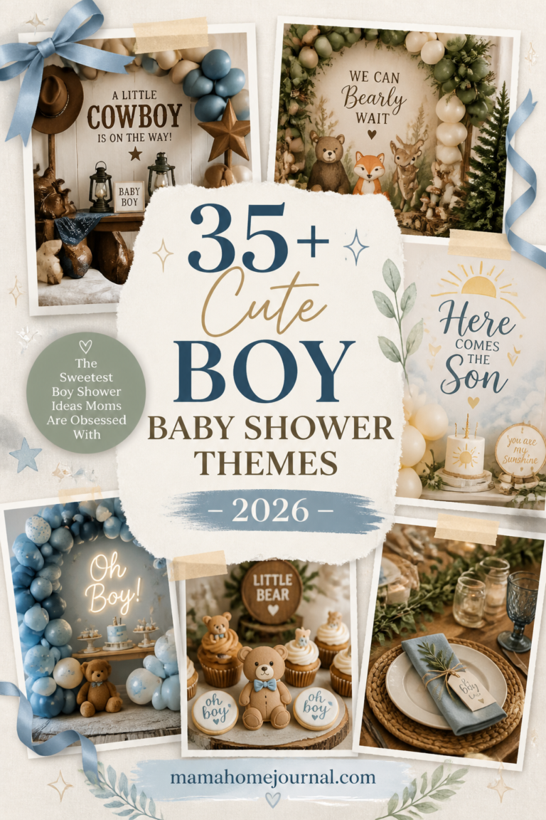 35+ Cute Boy Baby Shower Themes – 2026