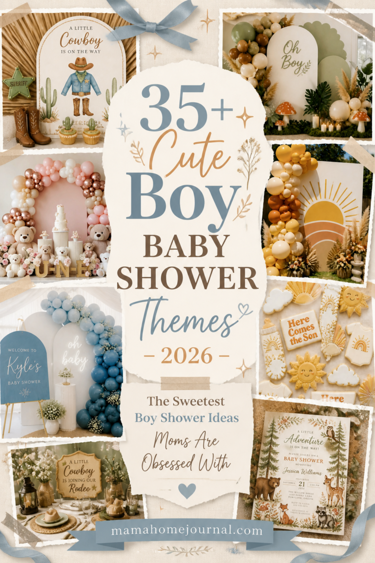 35+ Cute Boy Baby Shower Themes – 2026