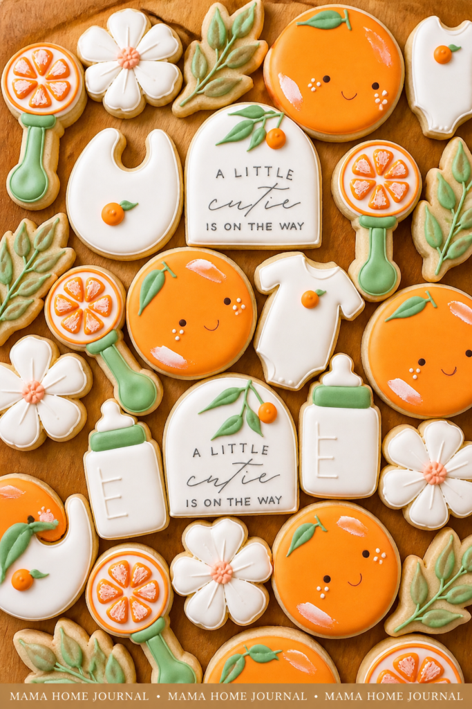 A Little Cutie On The Way (Citrus Theme)