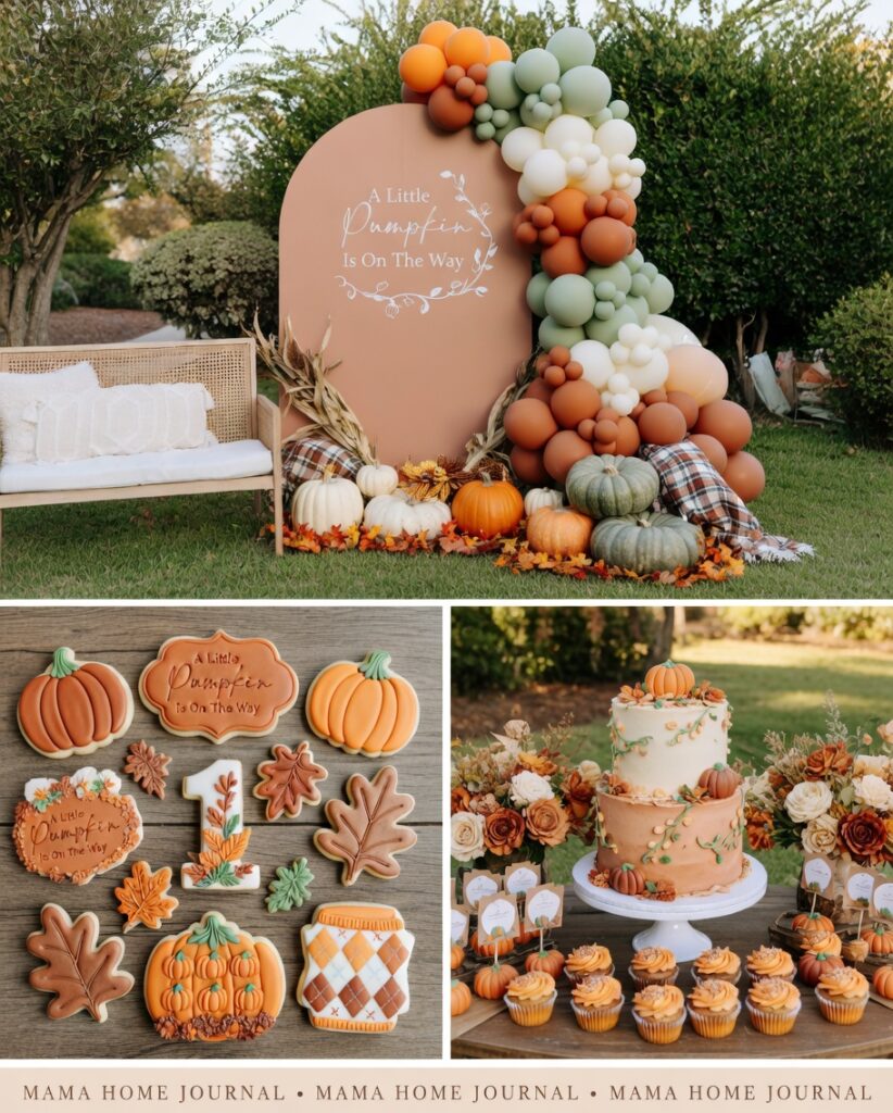 A Little Pumpkin Is On The Way (Autumn Theme)