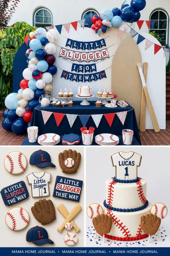 A Little Slugger Is On The Way (Baseball Theme)