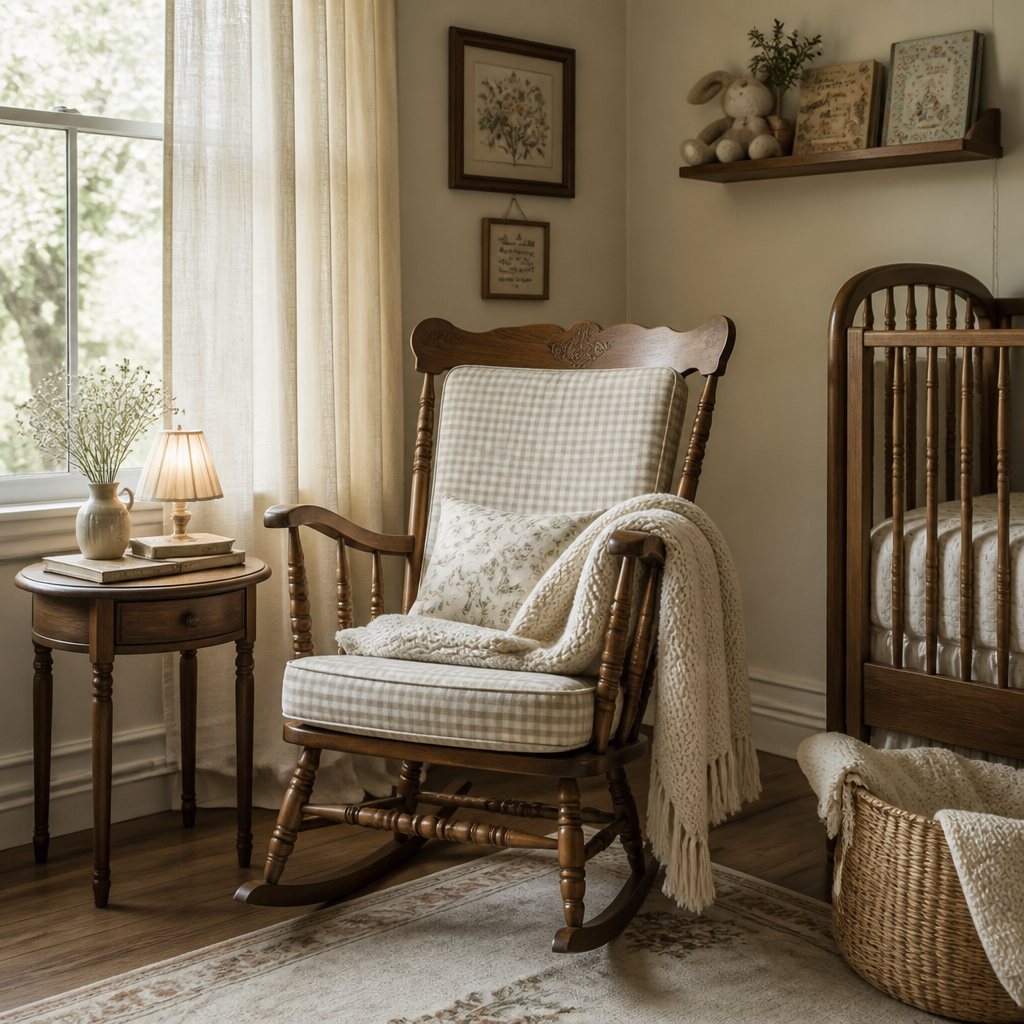 Antique Rocking Chair Or Glider
