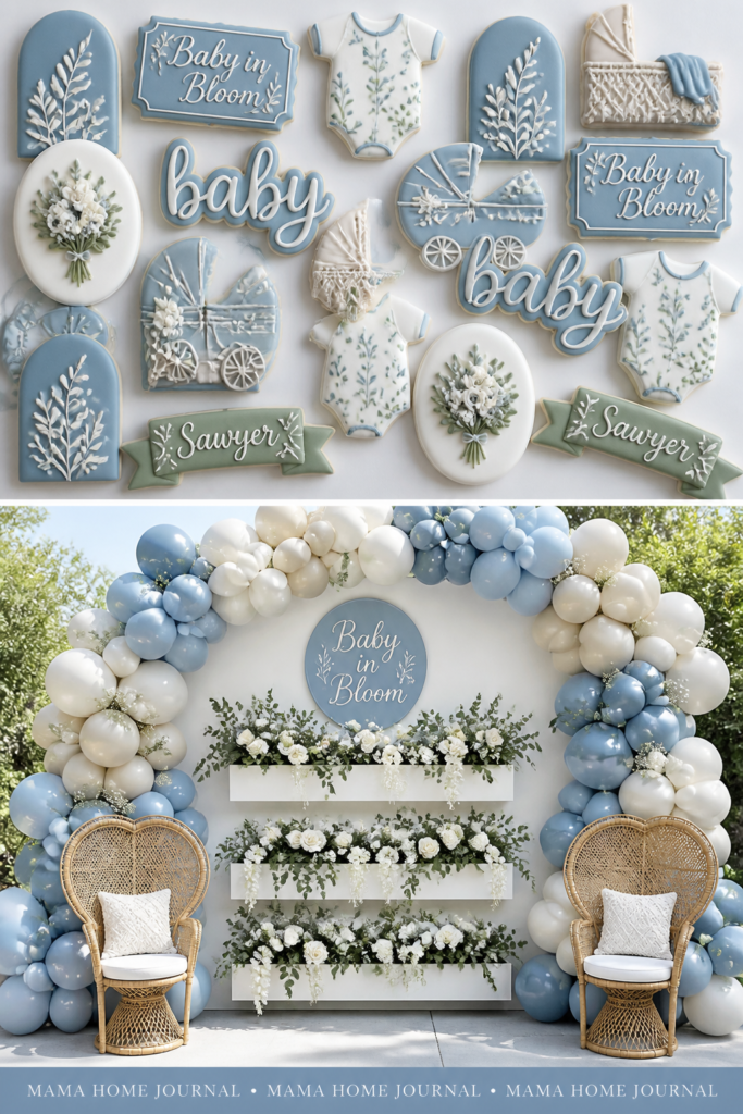 Baby In Bloom (Floral Garden Theme)
