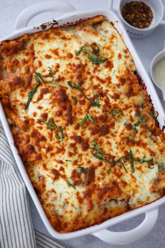Baked Ziti with Ricotta