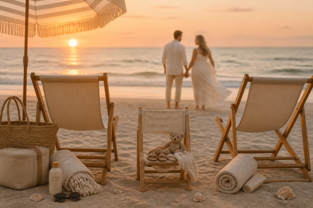 Beach Chairs Setup