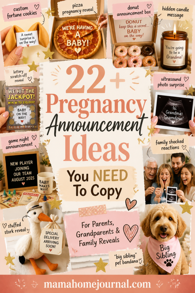Best Pregnancy Announcement to Family Ideas