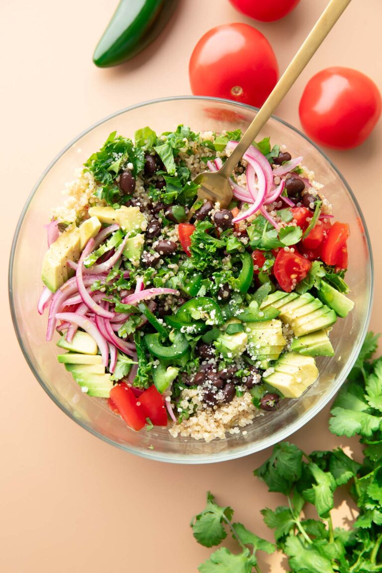 Black Bean Quinoa Bowls