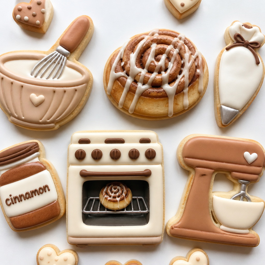 Cinnamon Bun in the Oven Sugar Cookies