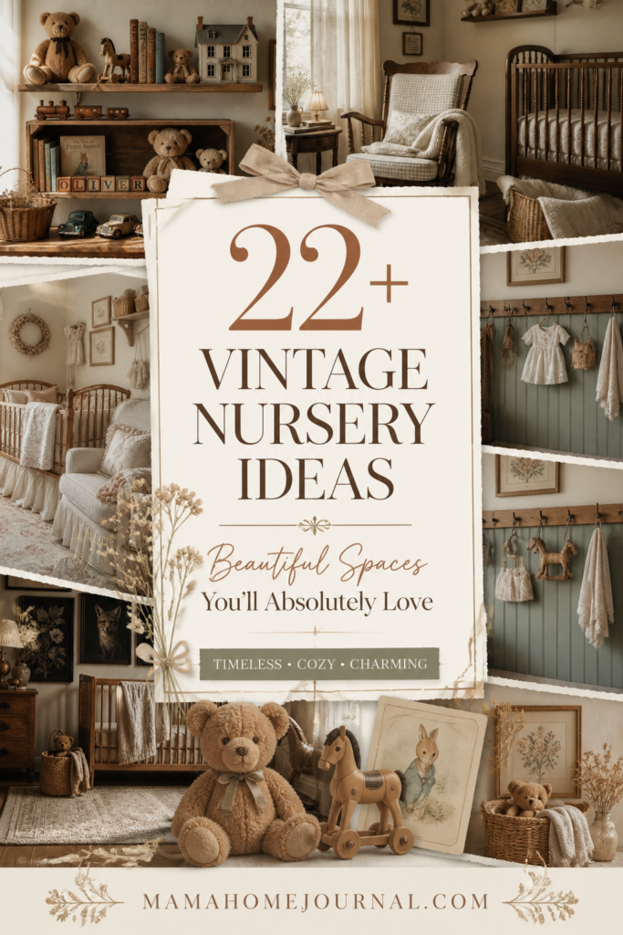 Cozy Cottagecore Vintage Nursery Ideas You’ll Absolutely Love