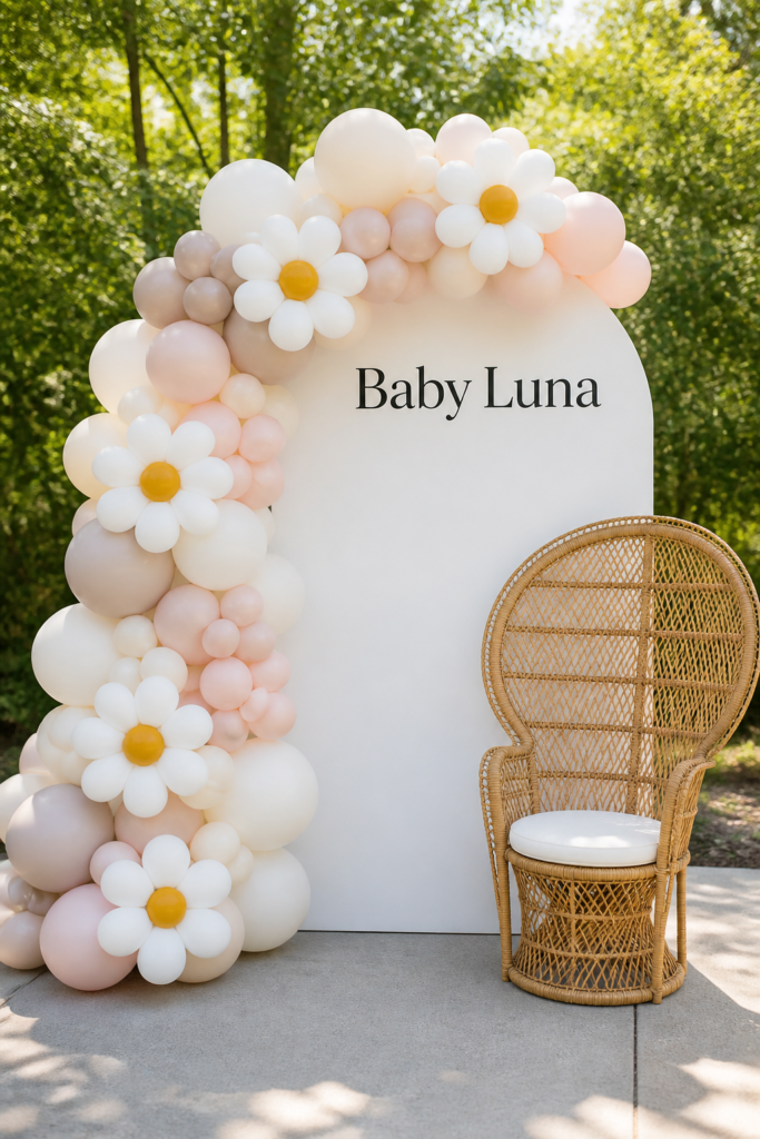 Daisy Baby Shower theme