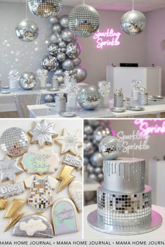 Disco Ball Baby Shower Theme