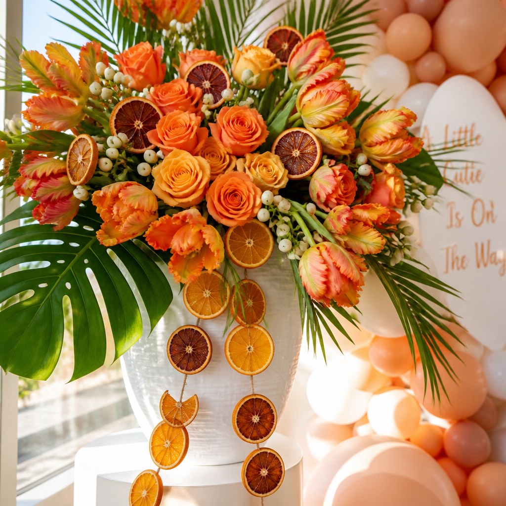 Dried Orange Garland