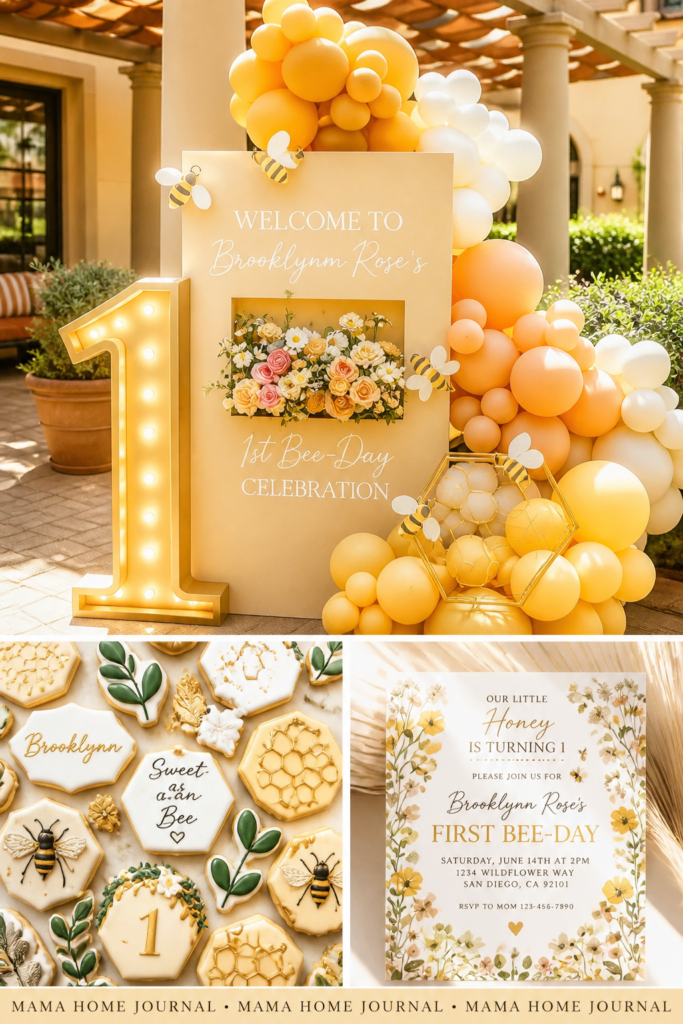 First Bee-Day (Bumblebee Theme)