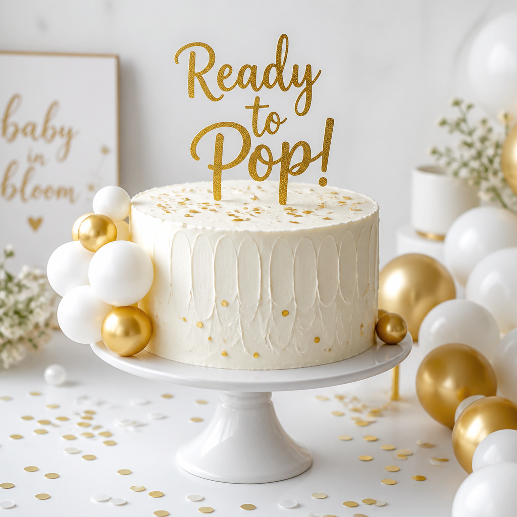 Fun & Playful Baby Shower Cake Sayings