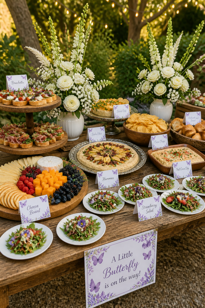 Garden-Inspired Grazing Table