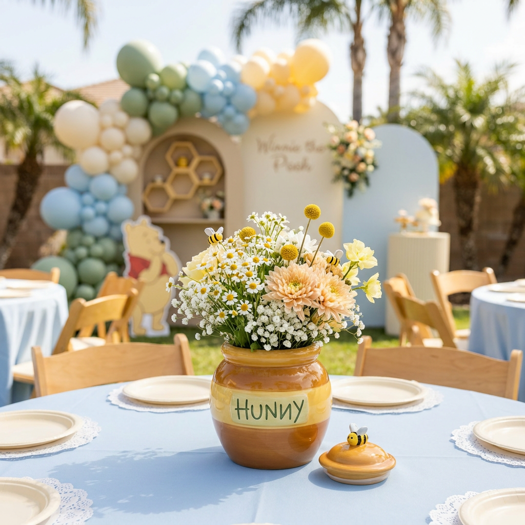 Hunny Pot Floral Centerpieces