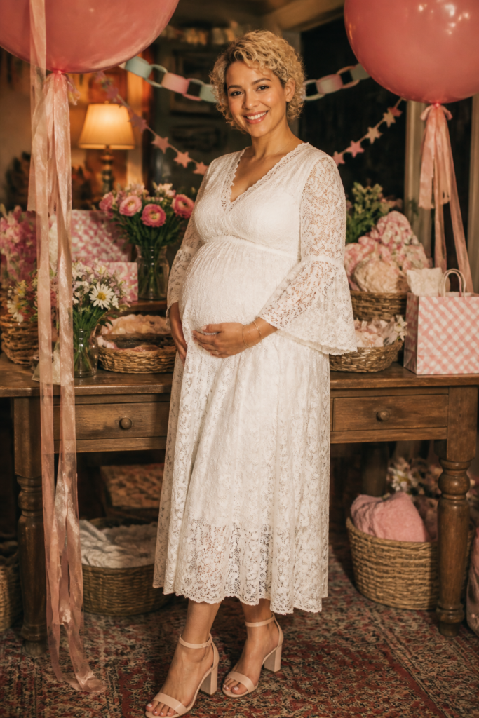 lace midi dress