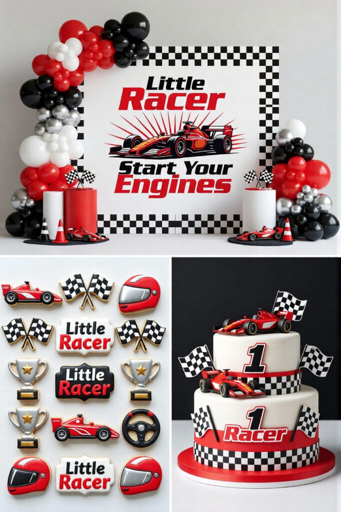 Little Racer (Race Car Theme)