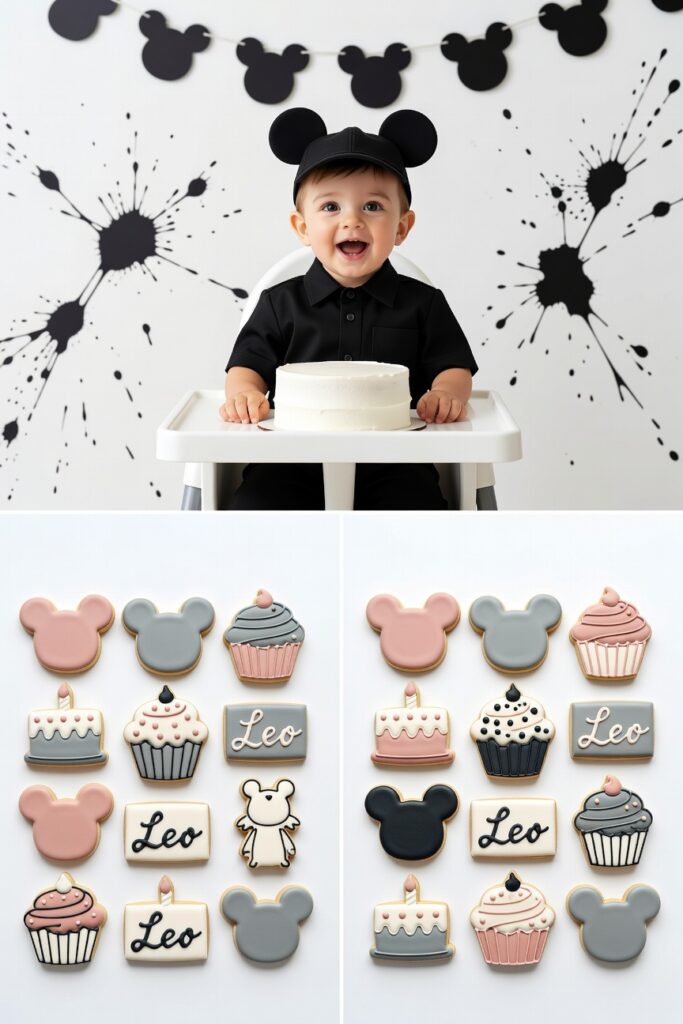 Mickey Mouse First Birthday Theme