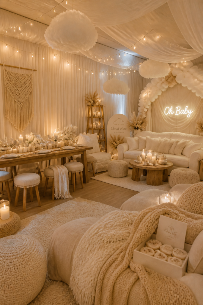 Monochromatic White & Cream Design