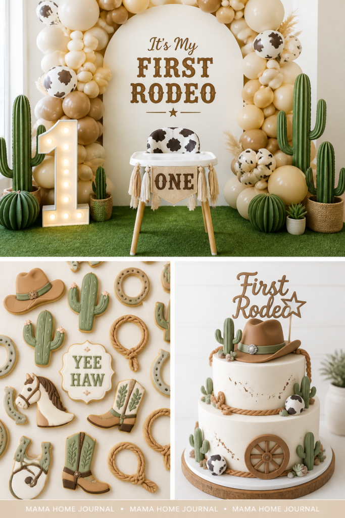 My First Rodeo (Western Theme)