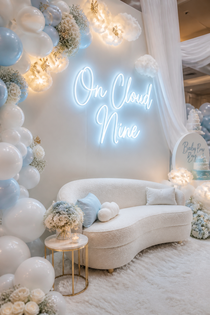 Neon Cloud Sign