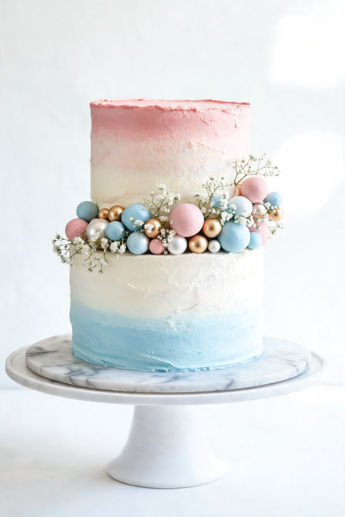 OmbrΓ© Effect Cake