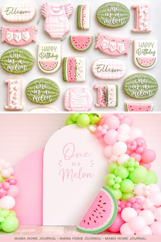 One In A Melon (Watermelon Theme)
