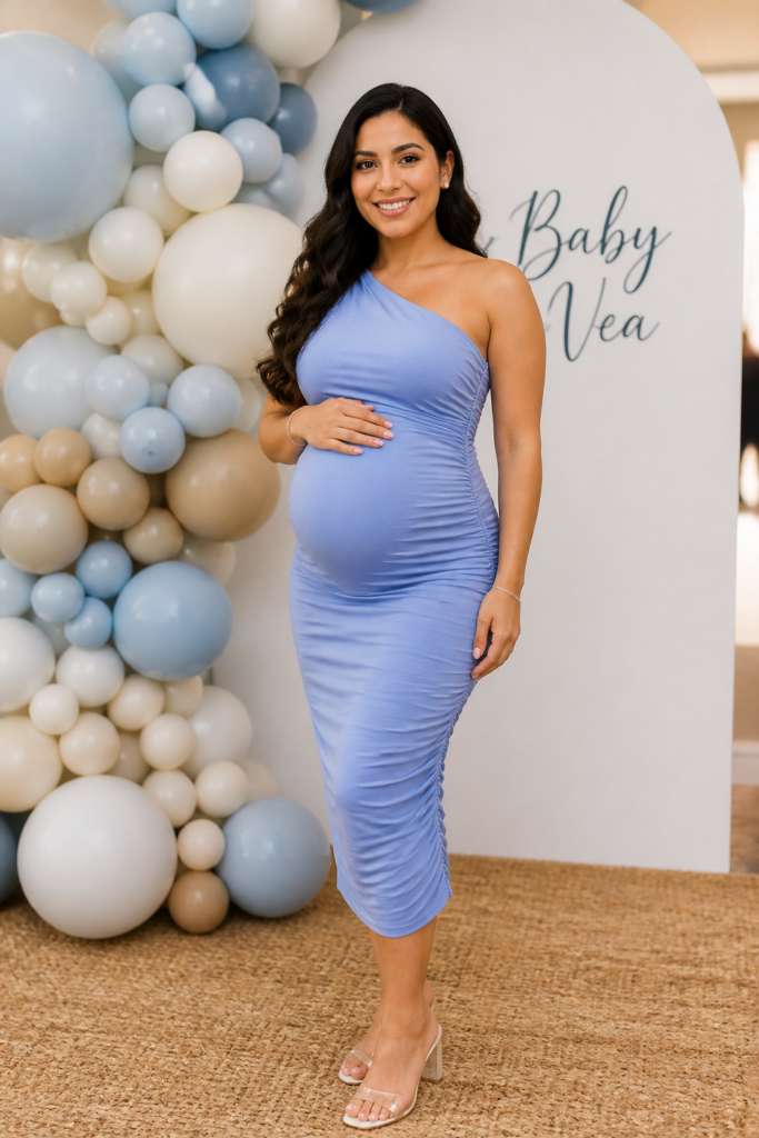 One-Shoulder Asymmetrical Dress