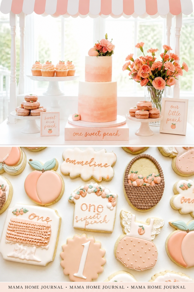 One Sweet Peach (Peach Theme)