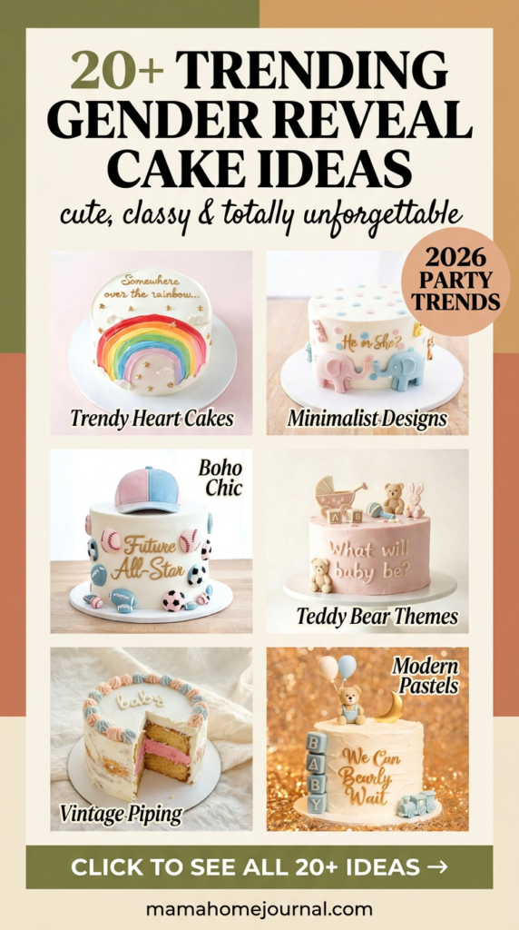 Most Creative Gender Reveal Cakes