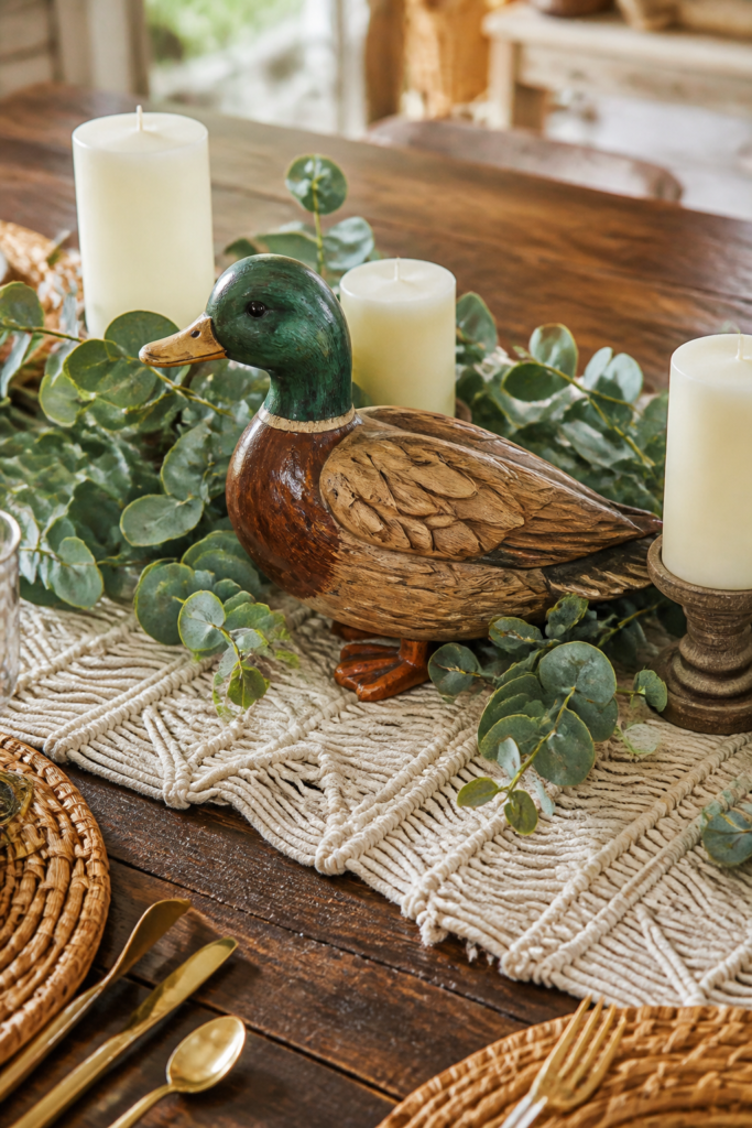 Rustic Mallard Duck Display