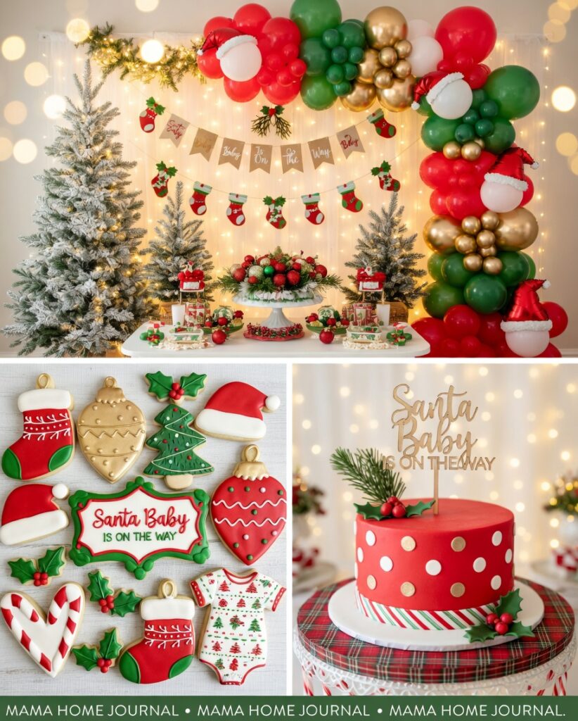 Santa Baby Baby Shower (Christmas Theme)