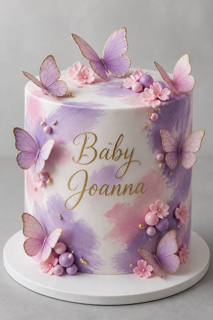 Show-Stopping Butterfly Cake