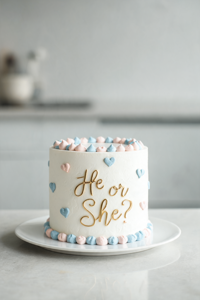 Simple White Elegance with Pink & Blue Accents